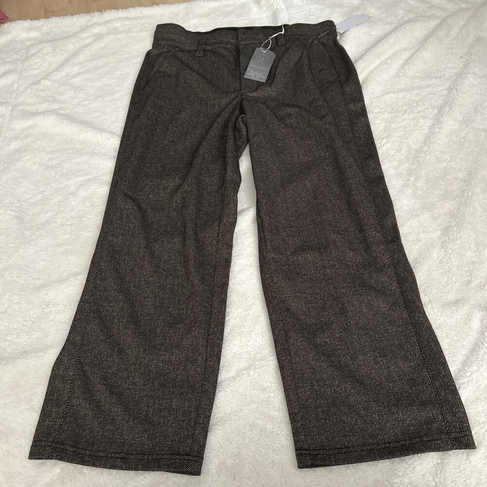 Wit And Wisdom Ab'Solution Skyrise Pleated Ankle Straight Leg Pants Size 12 NWT